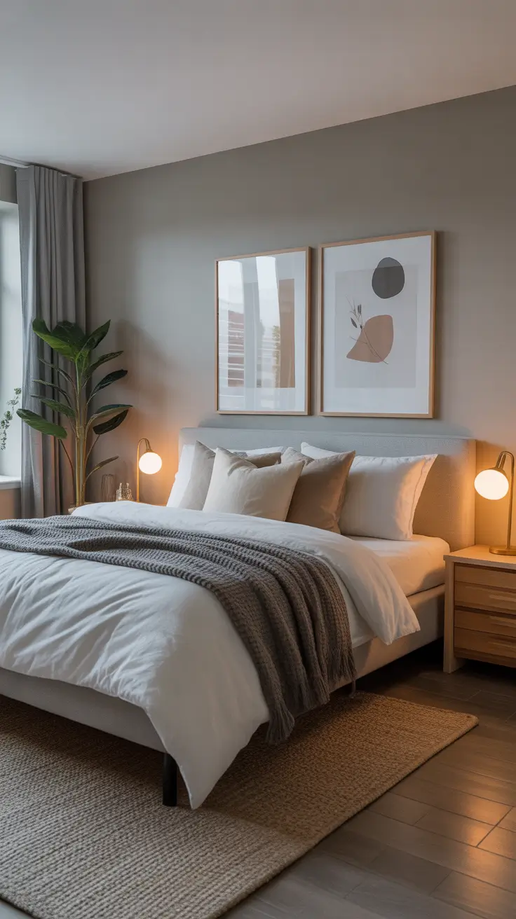 Rental Bedroom Makeover Simple Safe and Stunning