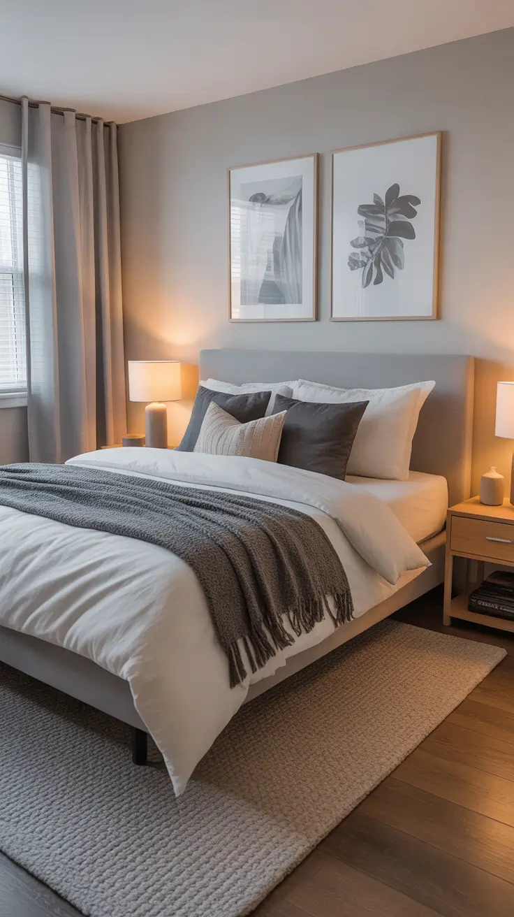 Rental Bedroom Makeover Simple Safe and Stunning