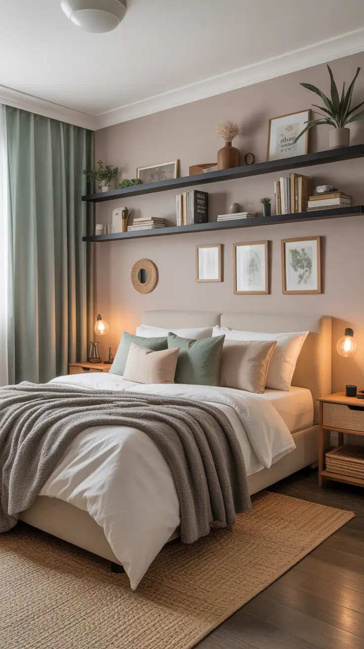 Bedroom Makeover Ideas 2026 Two-Tone Walls for a Modern Refresh