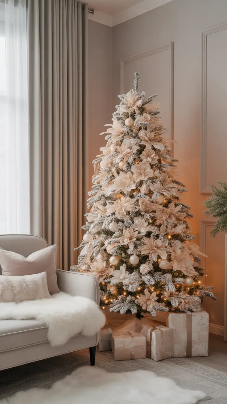 Best Christmas Tree Ideas 2025 Frosted Christmas Tree Glamour