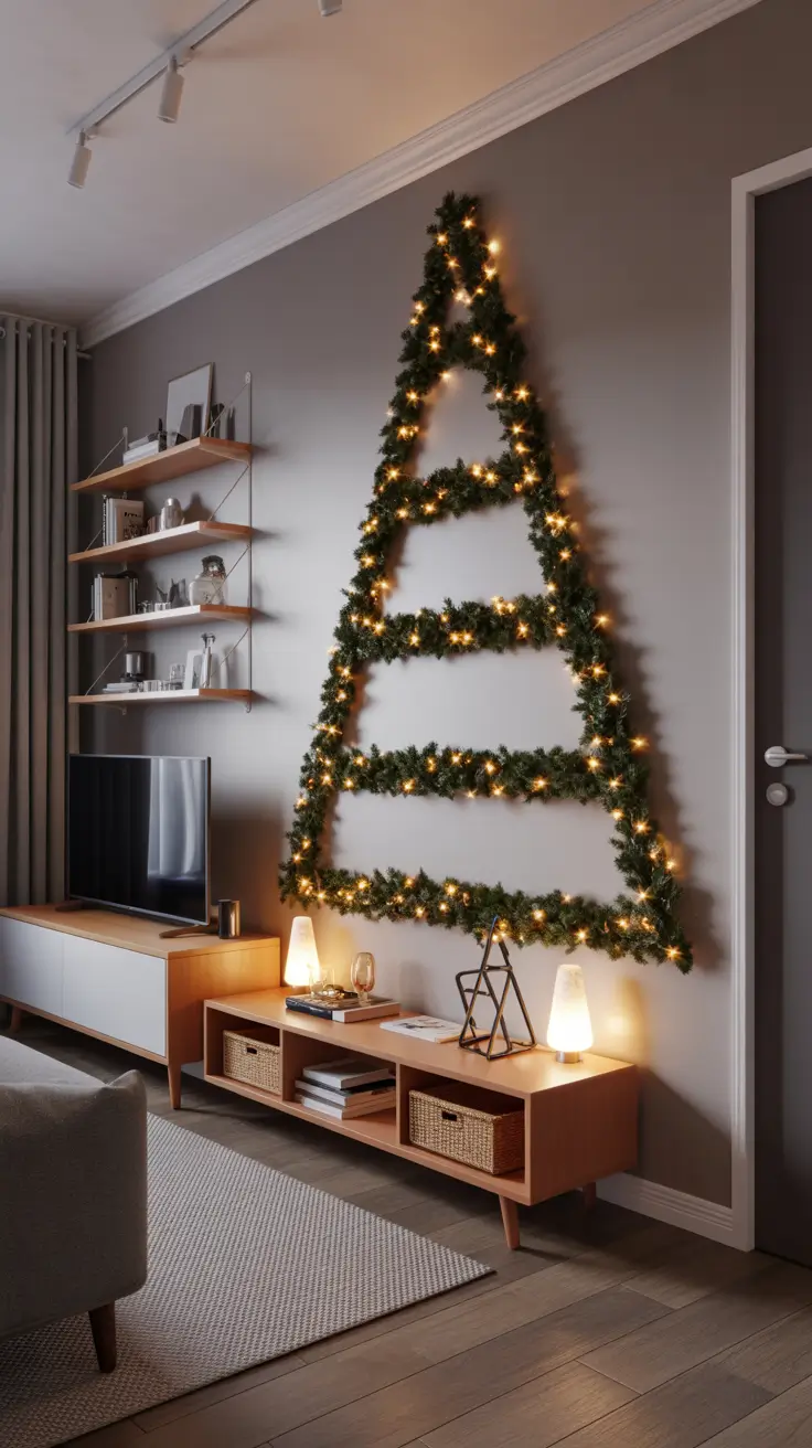 Best Christmas Tree Ideas 2025 Minimalist Wall Christmas Tree