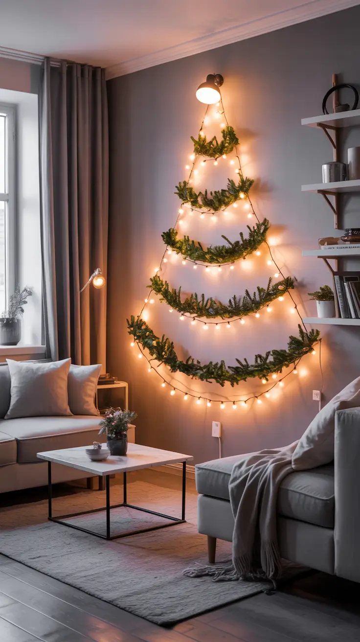 Best Christmas Tree Ideas 2025 Minimalist Wall Christmas Tree
