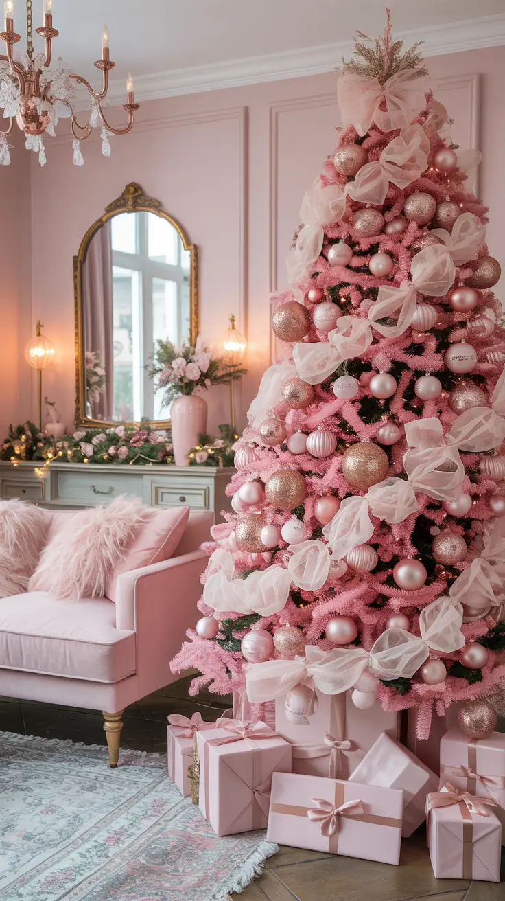 Best Christmas Tree Ideas 2025 Wall-Mounted Tree With Warm Glow