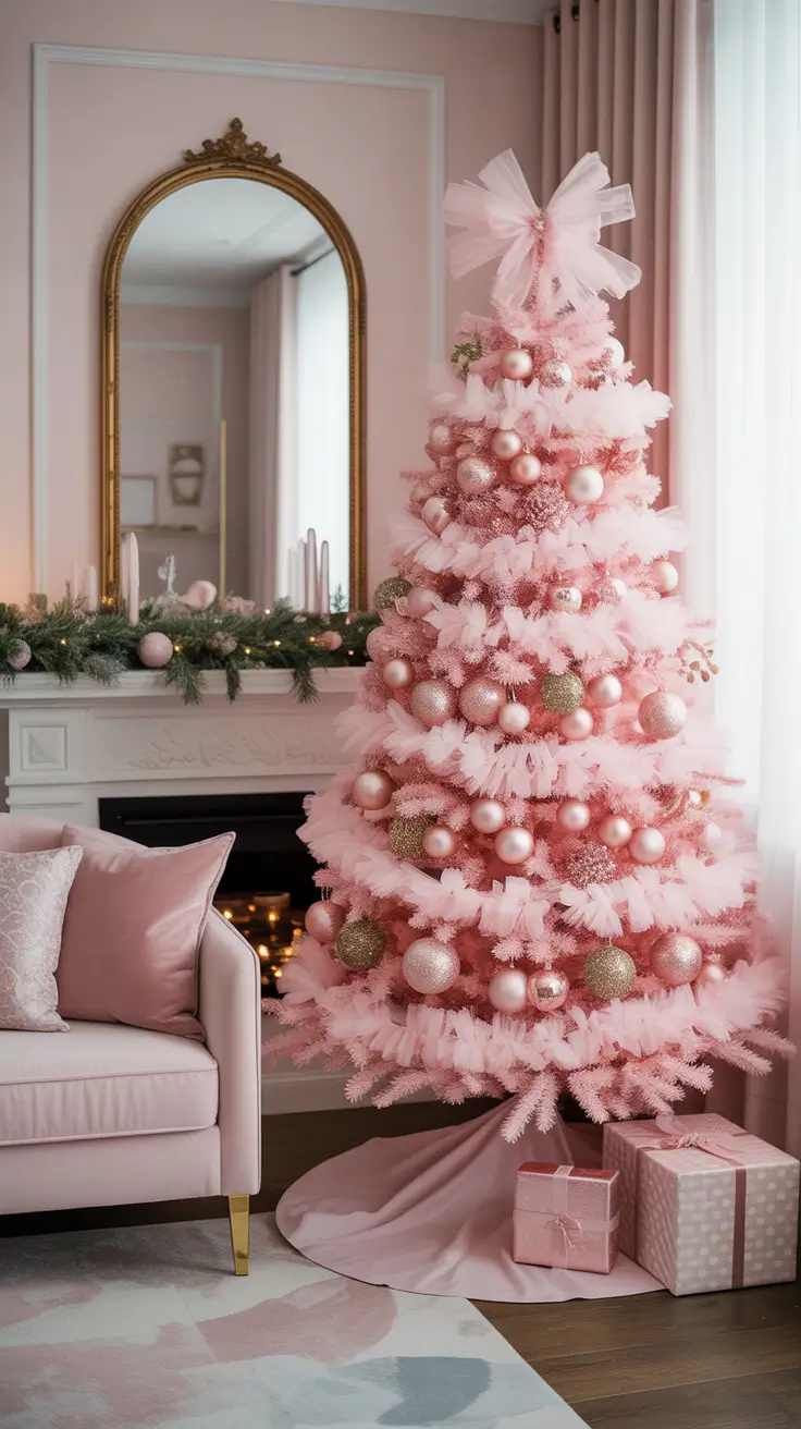 Best Christmas Tree Ideas 2025 Wall-Mounted Tree With Warm Glow