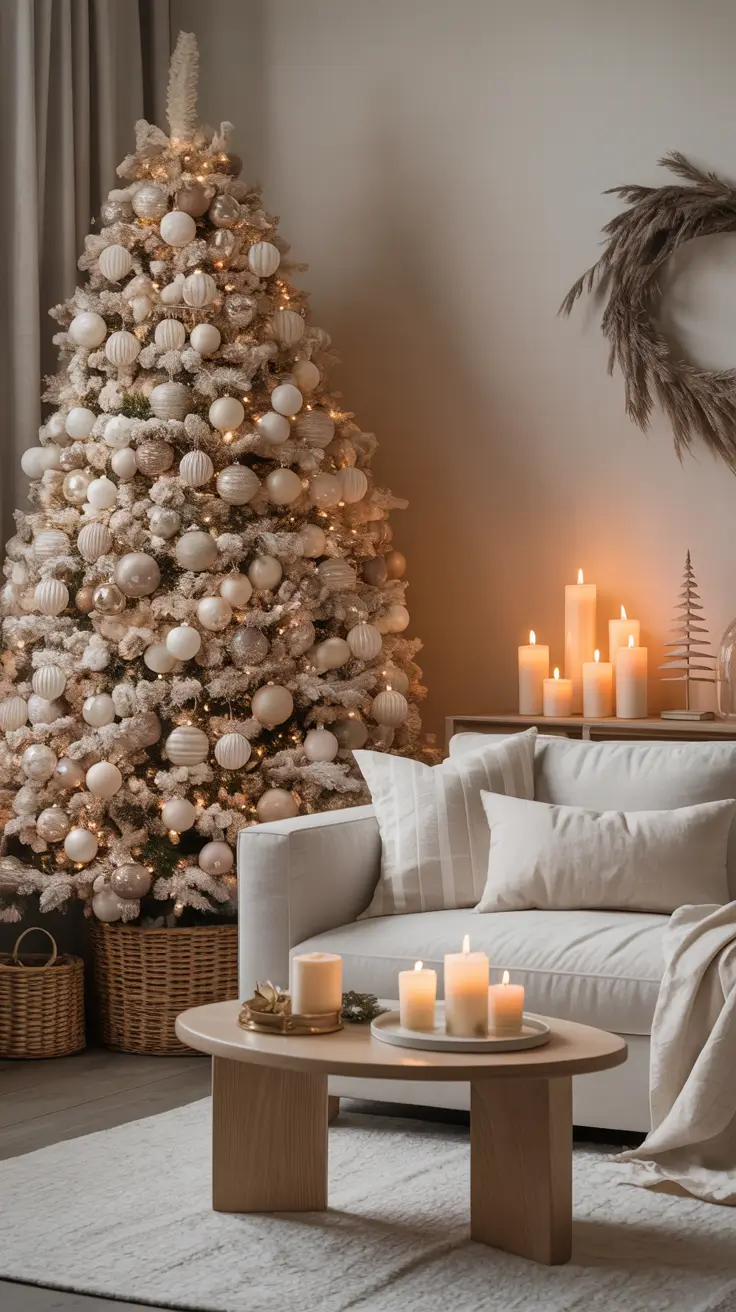 Best Christmas Tree Ideas 2025 Neutral Christmas Tree Serenity