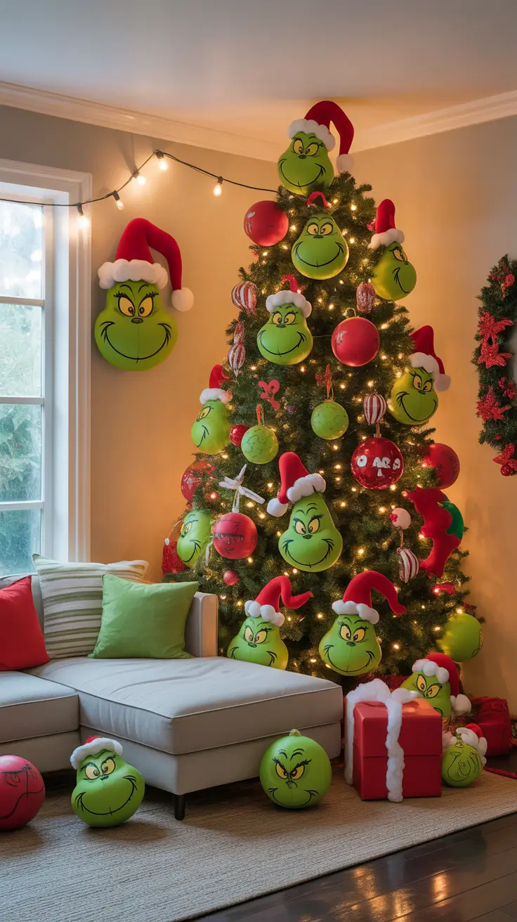 Best Christmas Tree Ideas 2025 Grinch-Inspired Christmas Tree Fun
