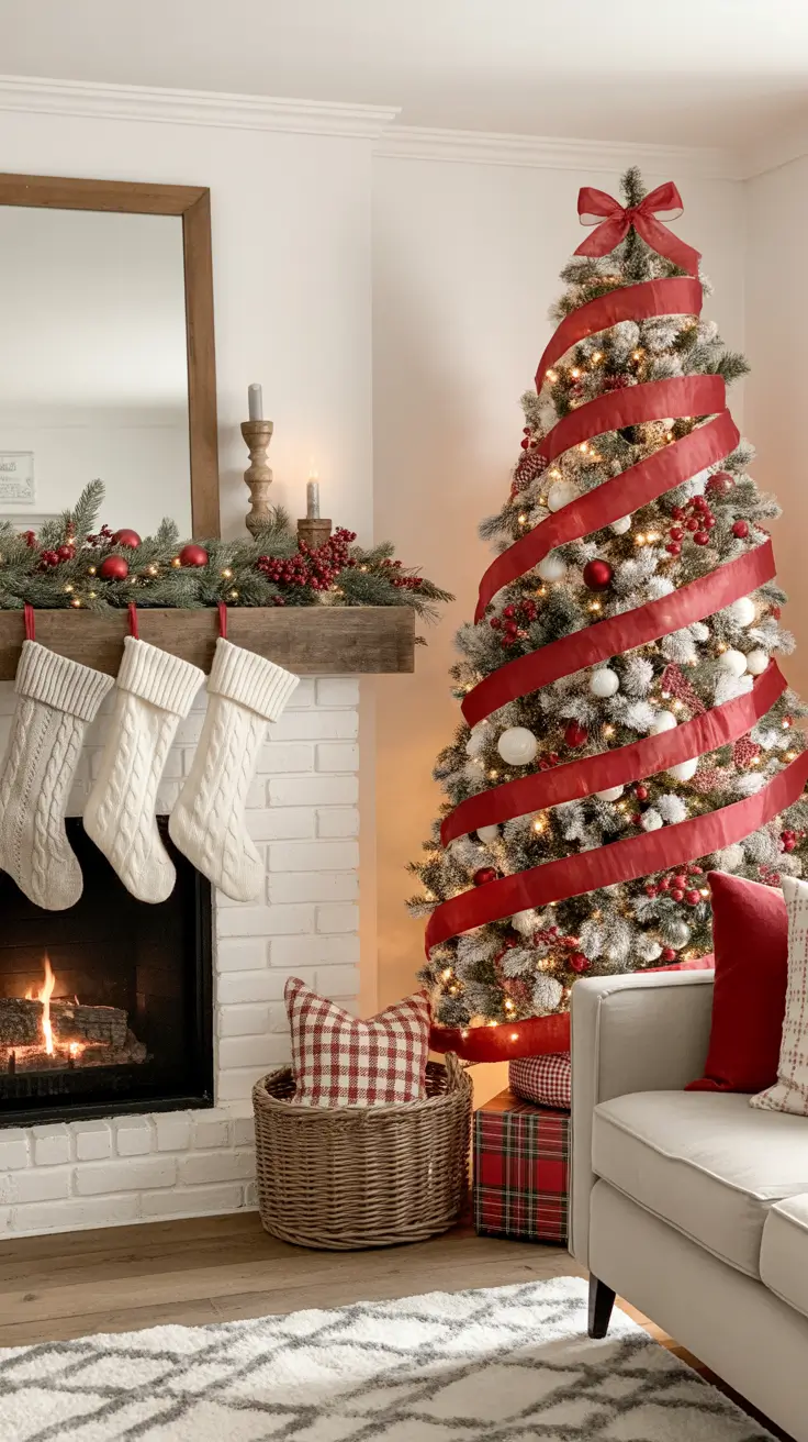 Best Christmas Tree Ideas 2025 Red And White Holiday Charm