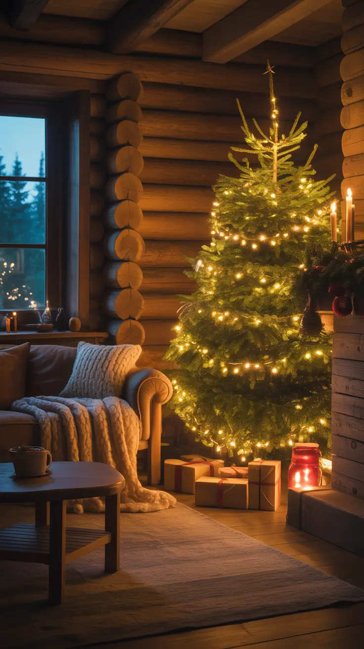 Christmas Tree Lights Ideas 2025 Traditional Warm Christmas Tree Lights