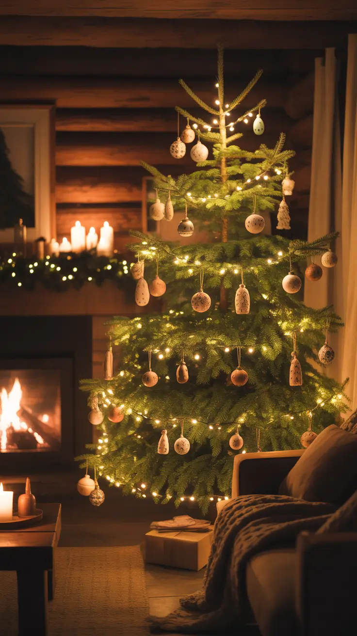 Christmas Tree Lights Ideas 2025 Traditional Warm Christmas Tree Lights