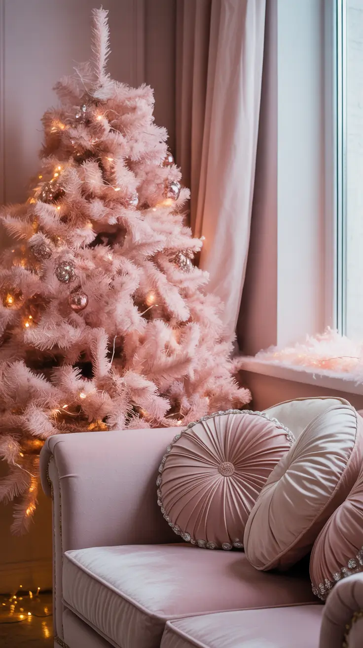 Christmas Tree Lights Ideas 2025 Pretty Pink Christmas Tree Lights