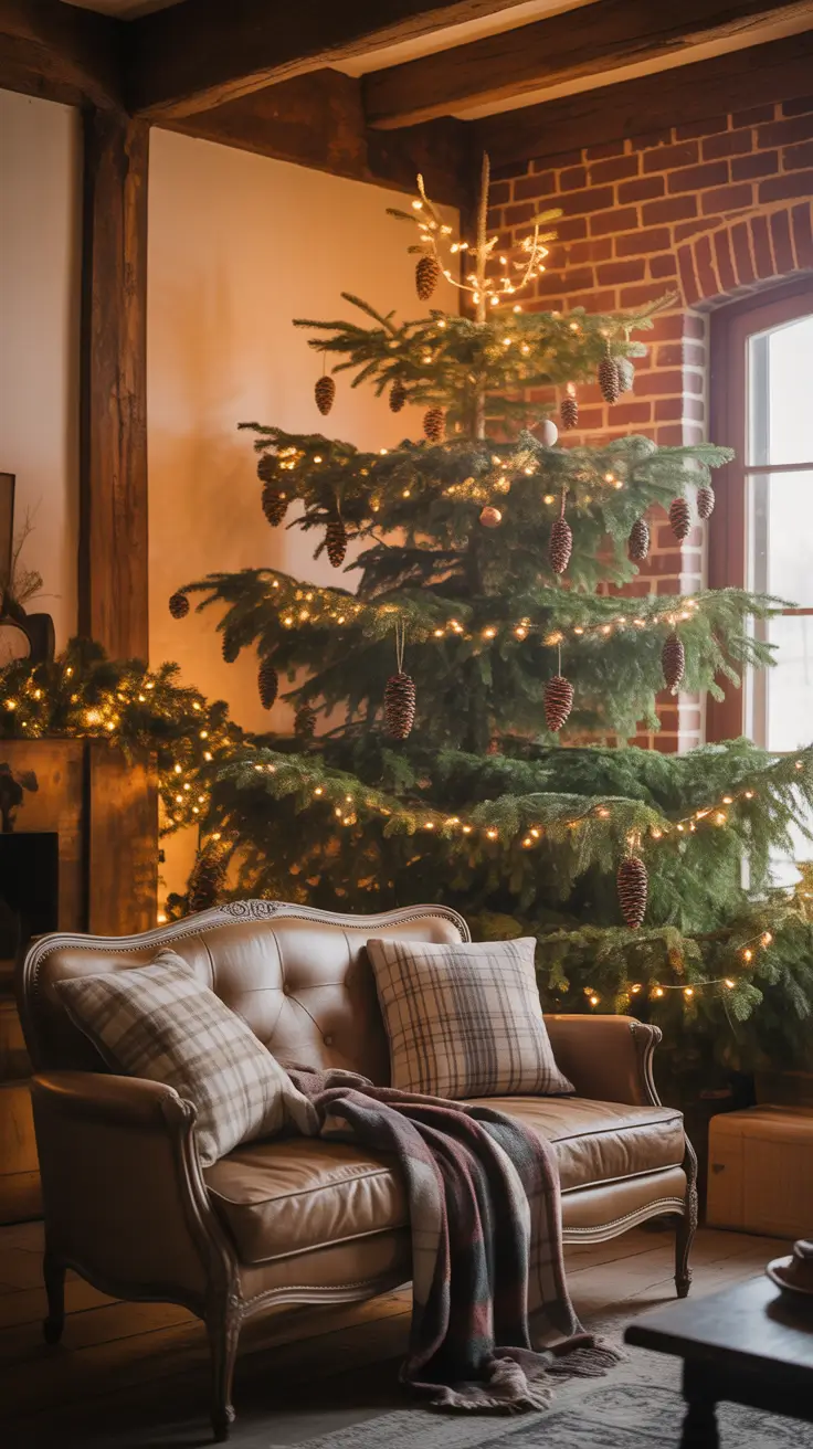 Christmas Tree Lights Ideas 2025 Rustic Glow Christmas Tree Lights