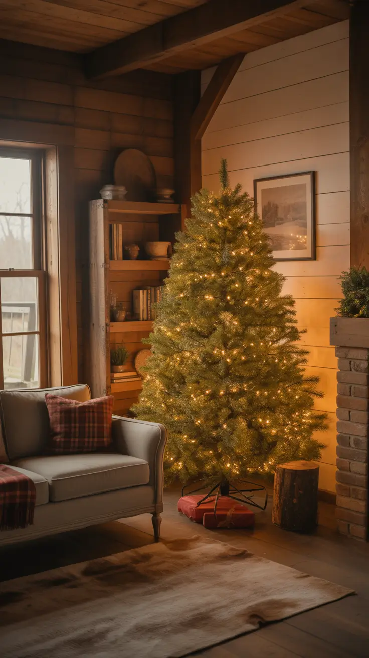 Christmas Tree Lights Ideas 2025 Rustic Glow Christmas Tree Lights