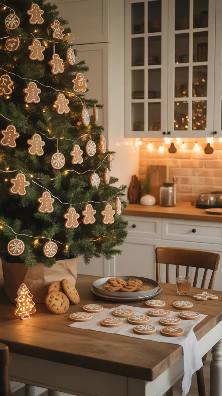 Christmas Tree Lights Ideas 2025 Gingerbread-Inspired Christmas Tree Lights