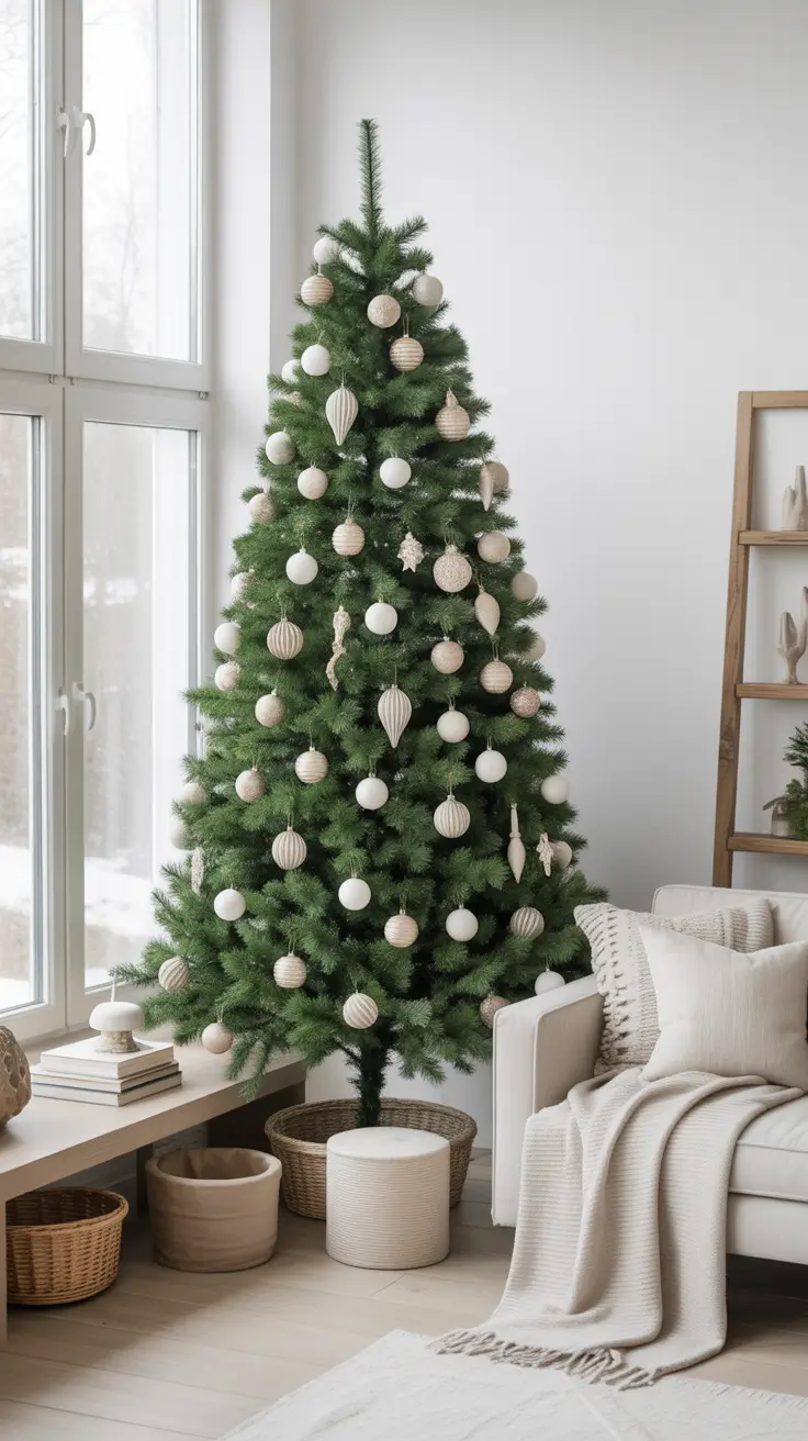 Christmas Tree Trends 2025 Minimalist Scandinavian Calm