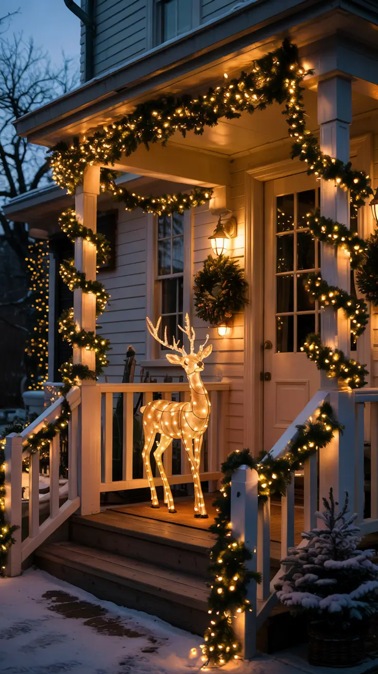 Front Porch Christmas Decor Ideas 2025 Outdoor Christmas Decorations That Shine At Night
