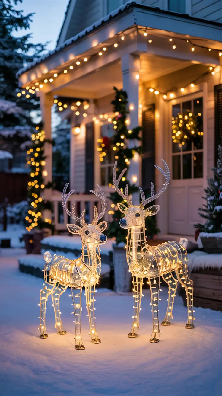 Front Porch Christmas Decor Ideas 2025 Outdoor Christmas Decorations That Shine At Night