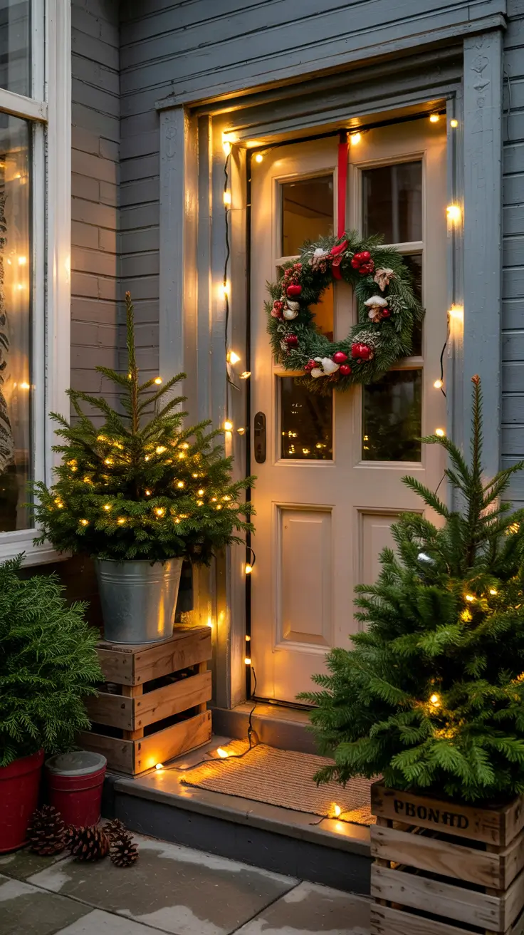 Front Porch Christmas Decor Ideas 2025 Budget-Friendly Front Porch Christmas Decor Ideas