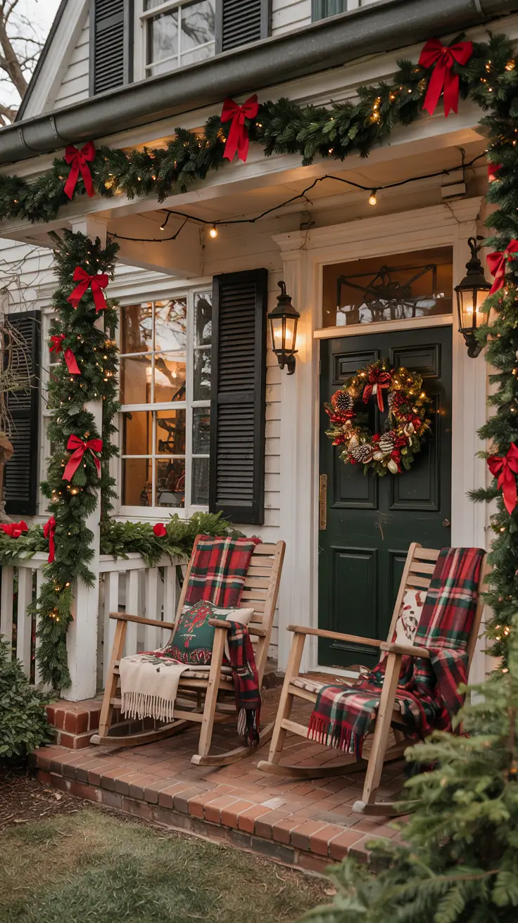 Front Porch Christmas Decor Ideas 2025 Classic Front Porch Christmas Decor Ideas