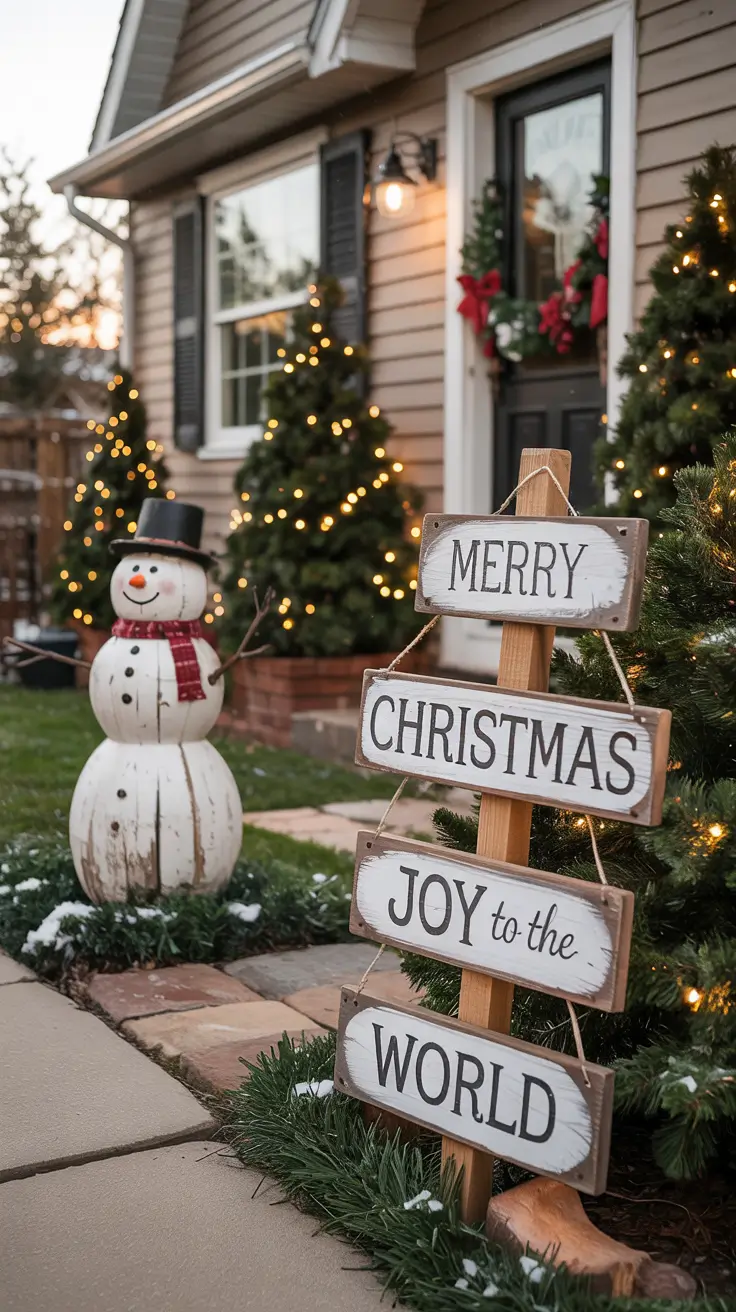 Front Porch Christmas Decor Ideas 2025 Simple Yard Christmas Decorations You’ll Love