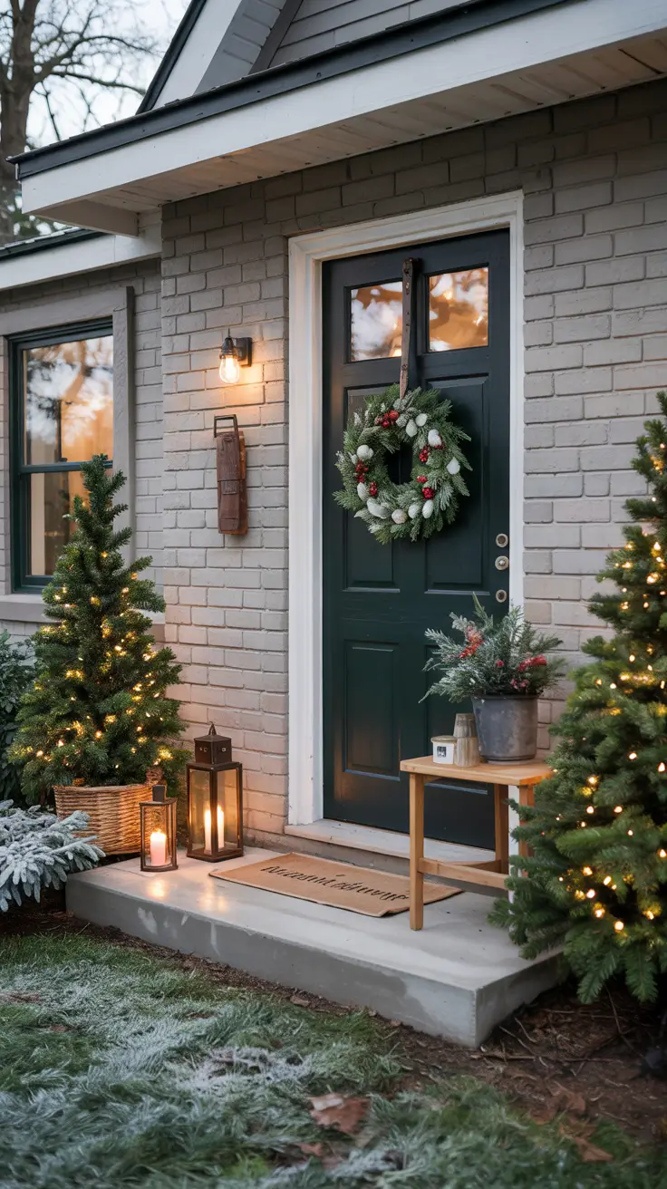 Front Porch Christmas Decor Ideas 2025 Simple Yet Stunning Front Porch Christmas Style