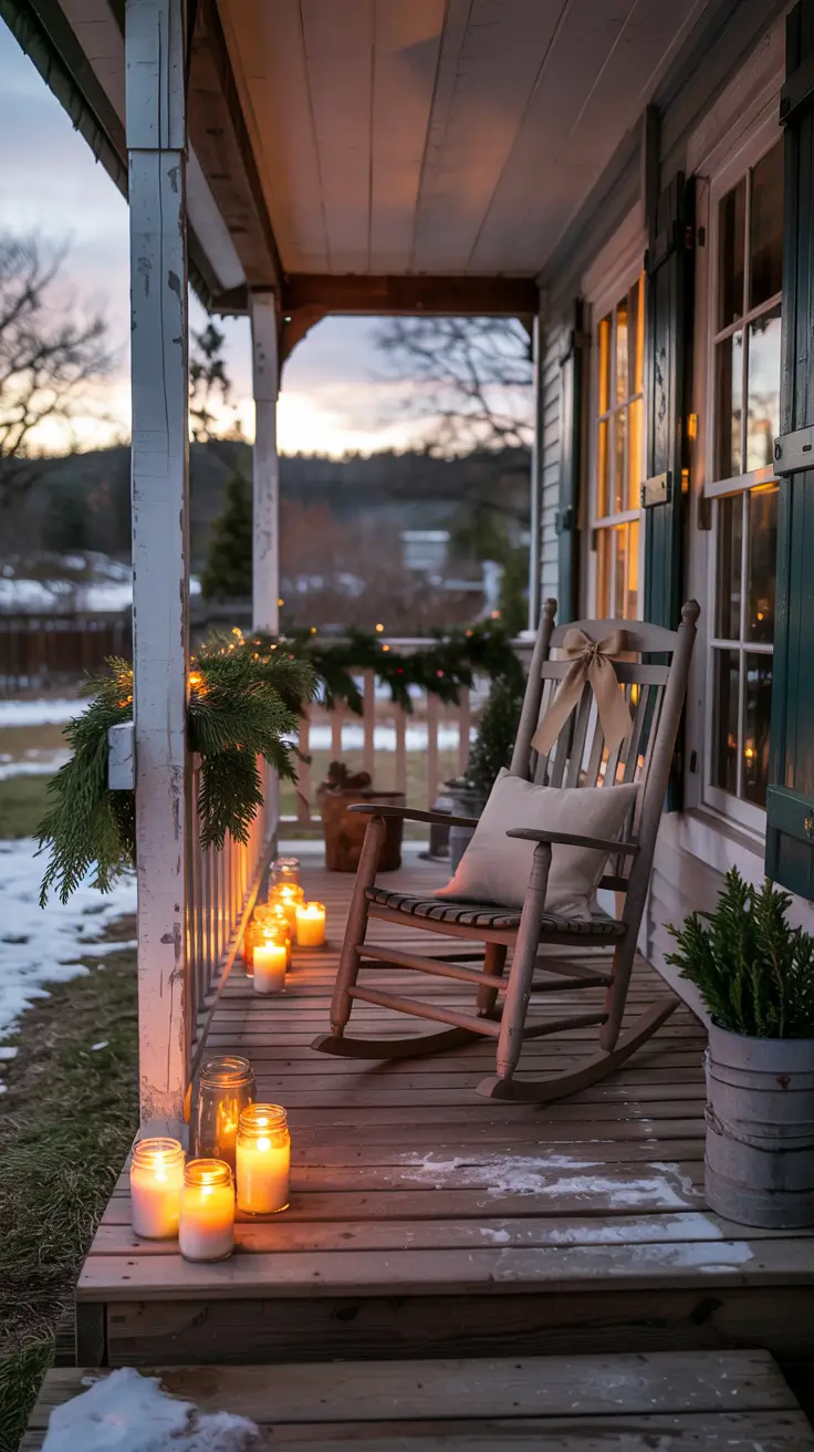 Front Porch Christmas Decor Ideas 2025 Rustic Country Christmas Porch Magic