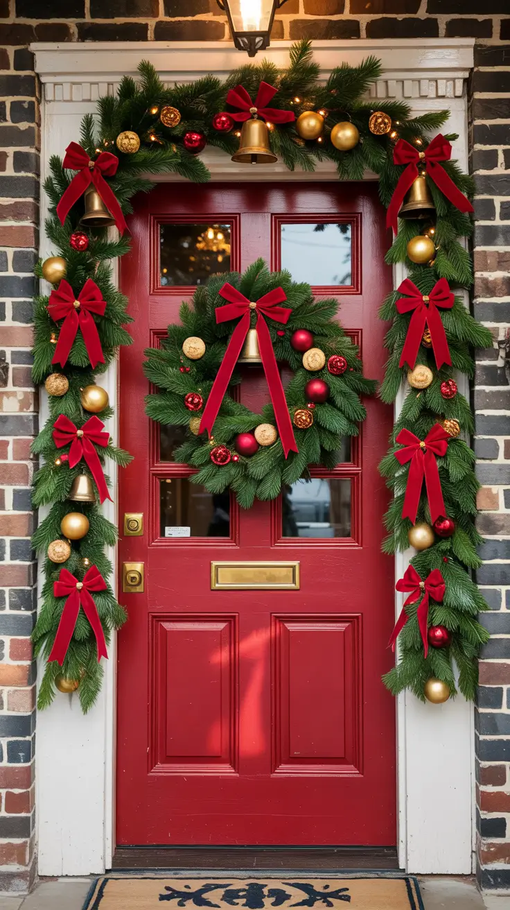 Front Porch Christmas Decor Ideas 2025 Door Decorations That Spark Christmas Joy
