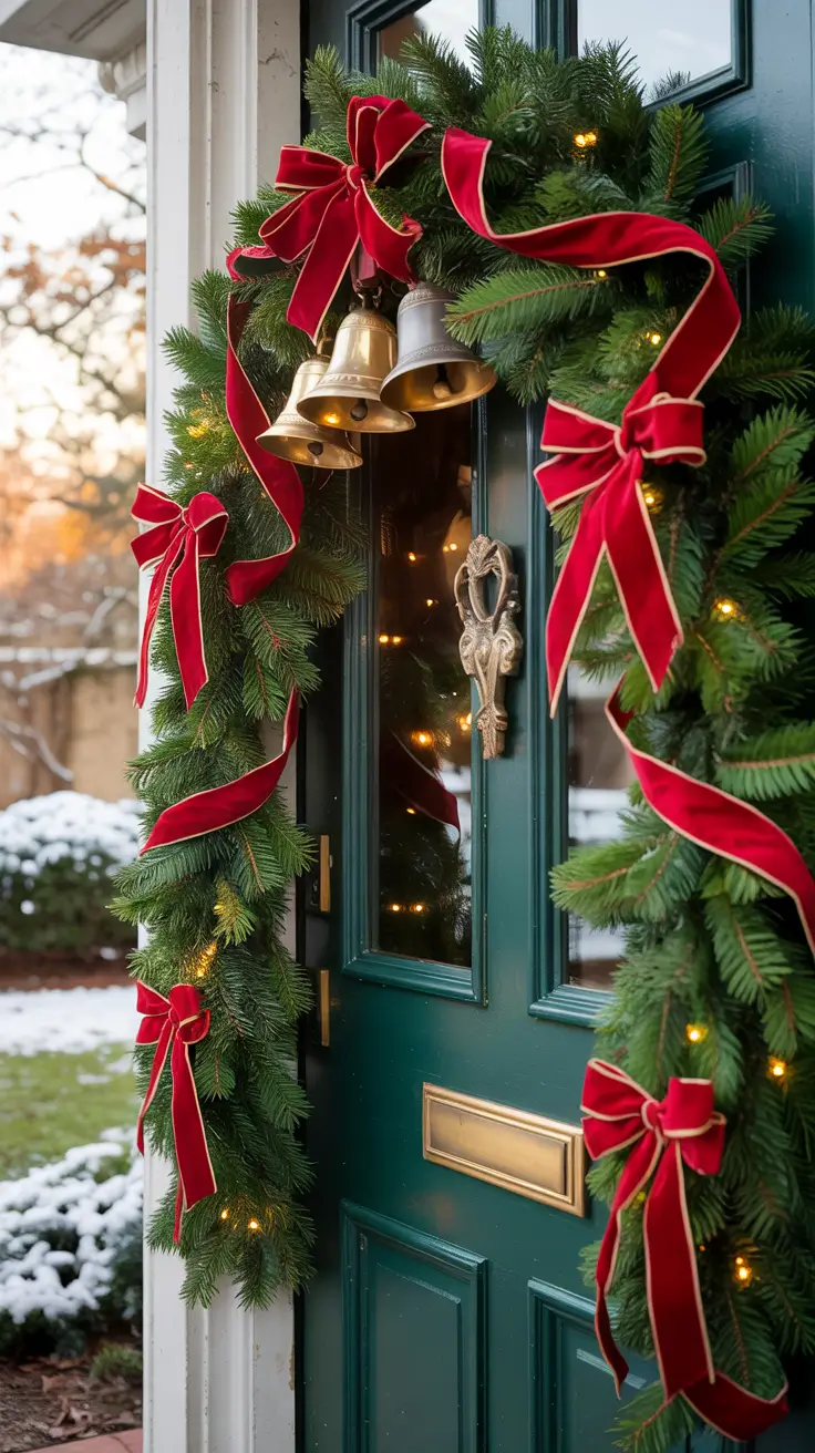 Front Porch Christmas Decor Ideas 2025 Door Decorations That Spark Christmas Joy