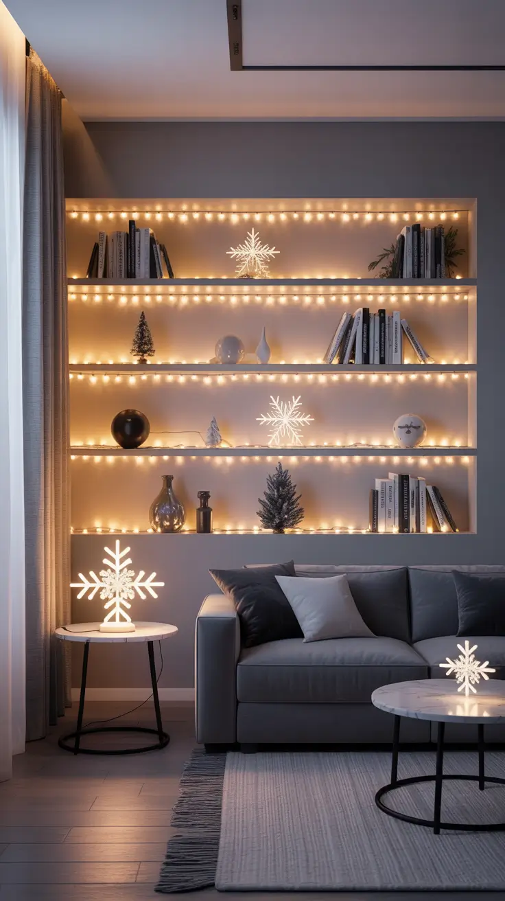 Indoor Christmas Lights Ideas 2025 Aesthetic Christmas Light Ideas for Modern Homes