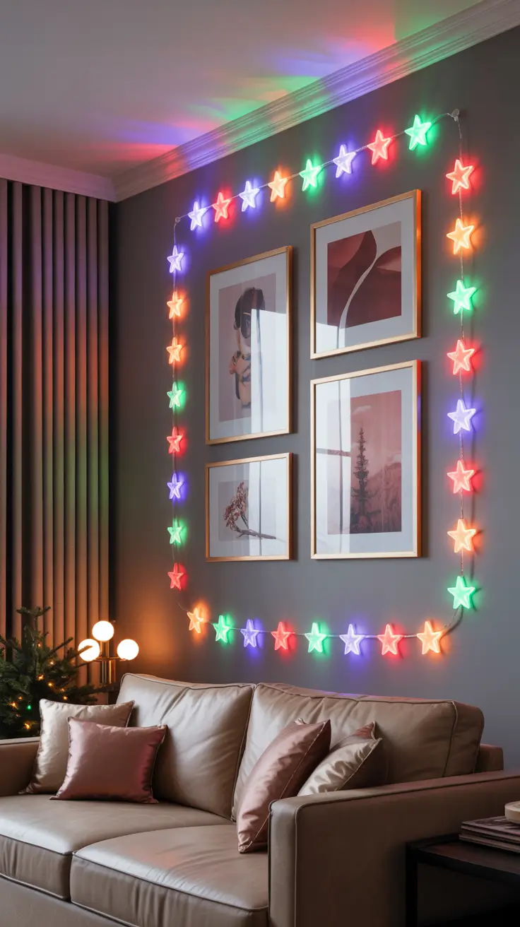 Indoor Christmas Lights Ideas 2025 Wall Lights That Set the Holiday Mood