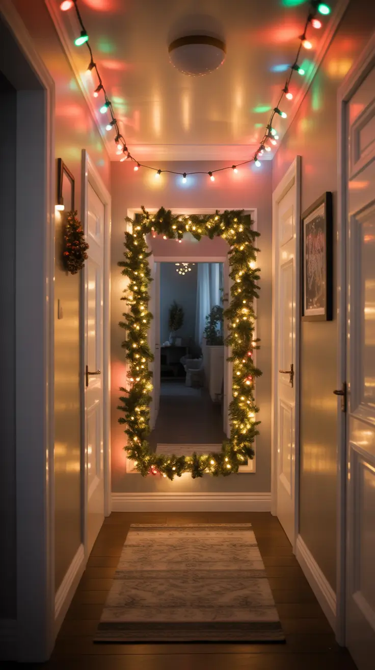 Indoor Christmas Lights Ideas 2025 Brighten the Hallway With Twinkle Charm