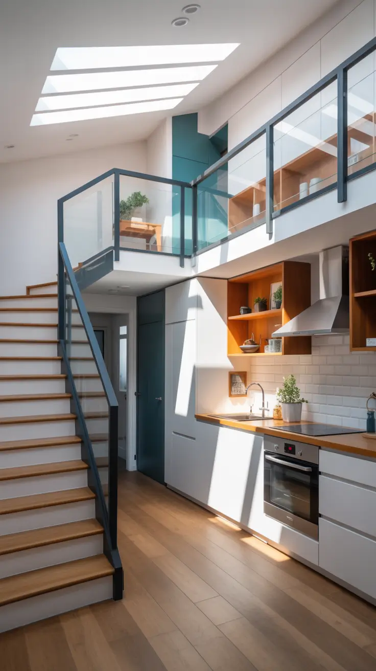 Kitchen Makeover Ideas 2026 Small Split-Level Kitchen Design