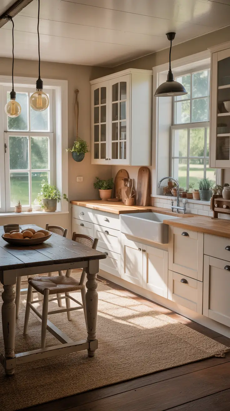 Kitchen Makeover Ideas 2026 Farmhouse Kitchen Makeover