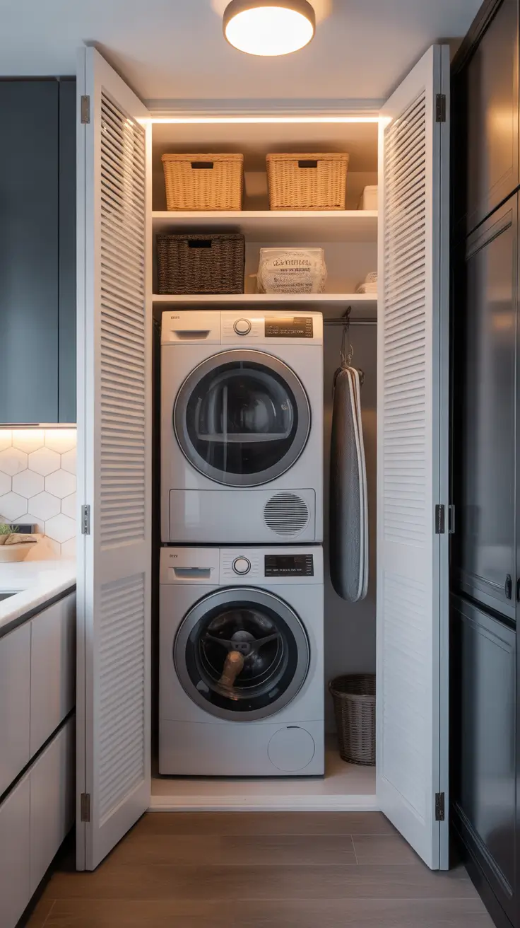 Laundry Room Makeover Ideas 2026 Closet Laundry Room Makeover for Tight Spaces