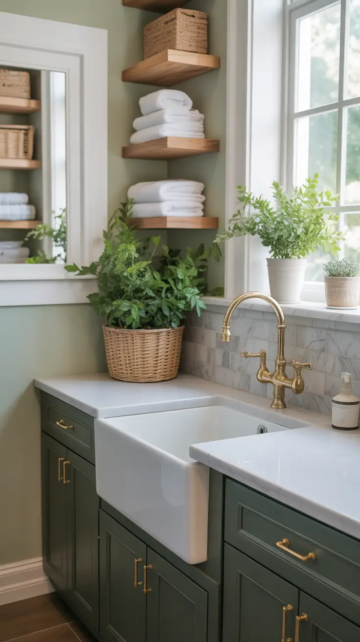 Laundry Room Makeover Ideas 2026 Stacked Washer and Dryer Space Saver Design