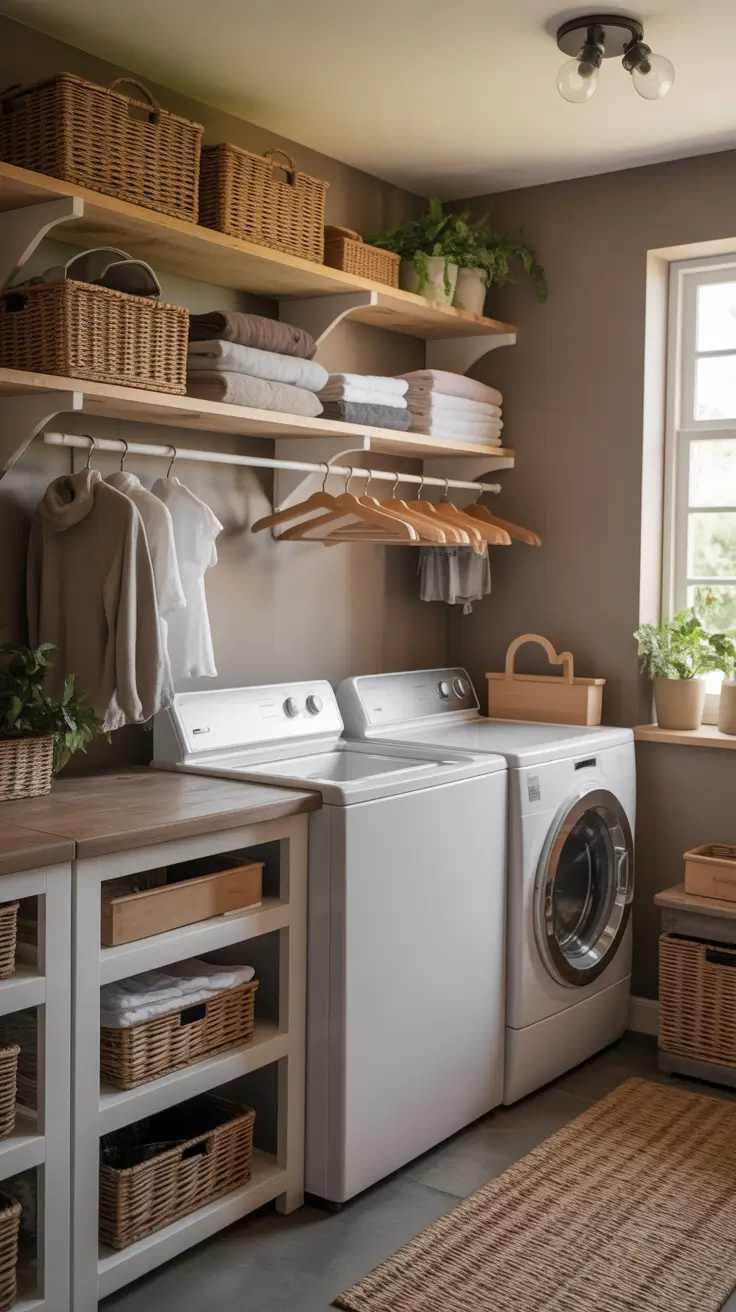 Laundry Room Makeover Ideas 2026 Cozy Farmhouse Laundry Nook