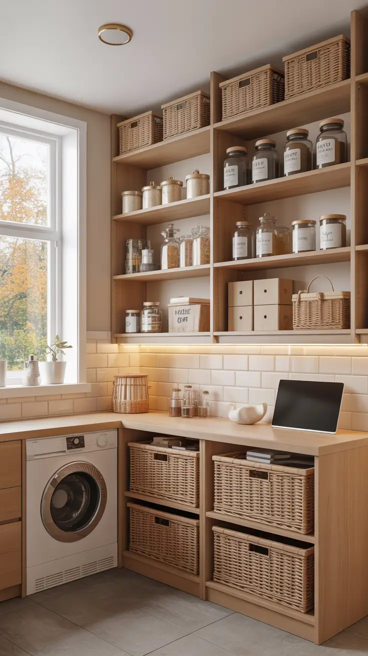 Laundry Room Makeover Ideas 2026 Modern Minimalist Laundry Setup