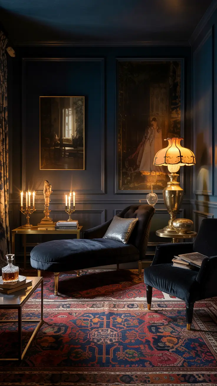 Living Room Ideas 2026 Dark And Moody Aesthetic