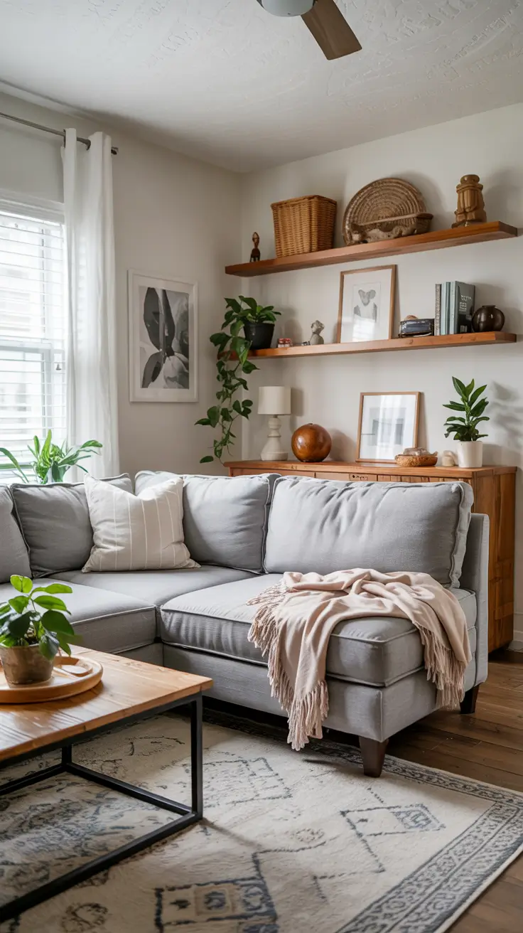 Living Room Ideas 2026 Gray Couch Everyday Style