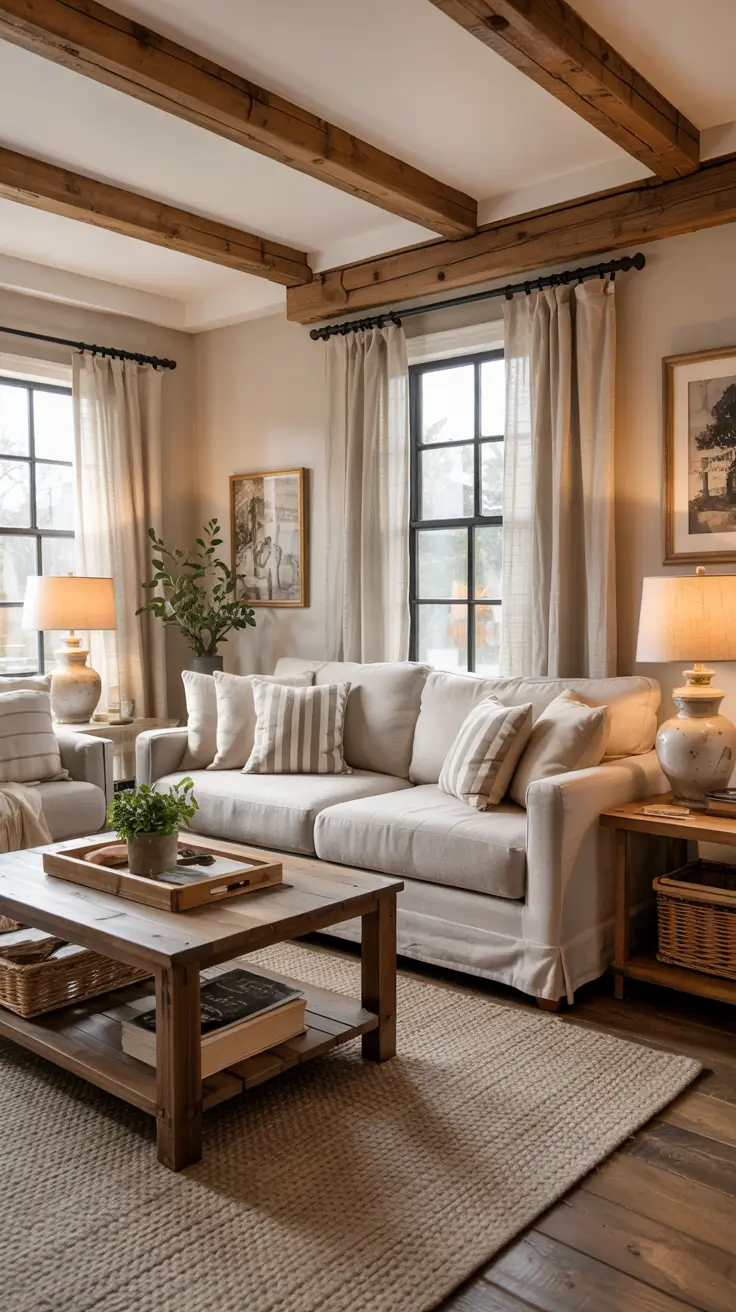 Living Room Ideas 2026 Pottery Barn Style Living