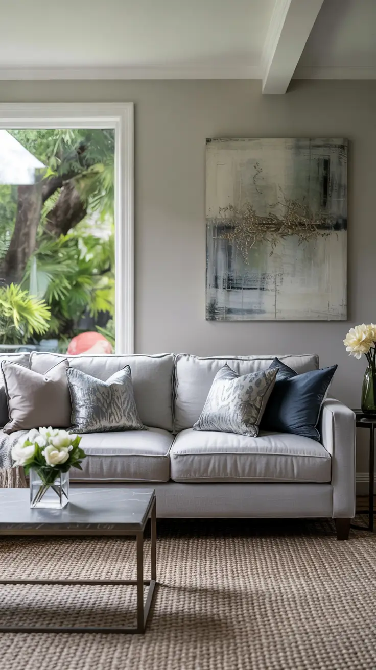 Living Room Ideas 2026 Grey Couch Makeover Ideas