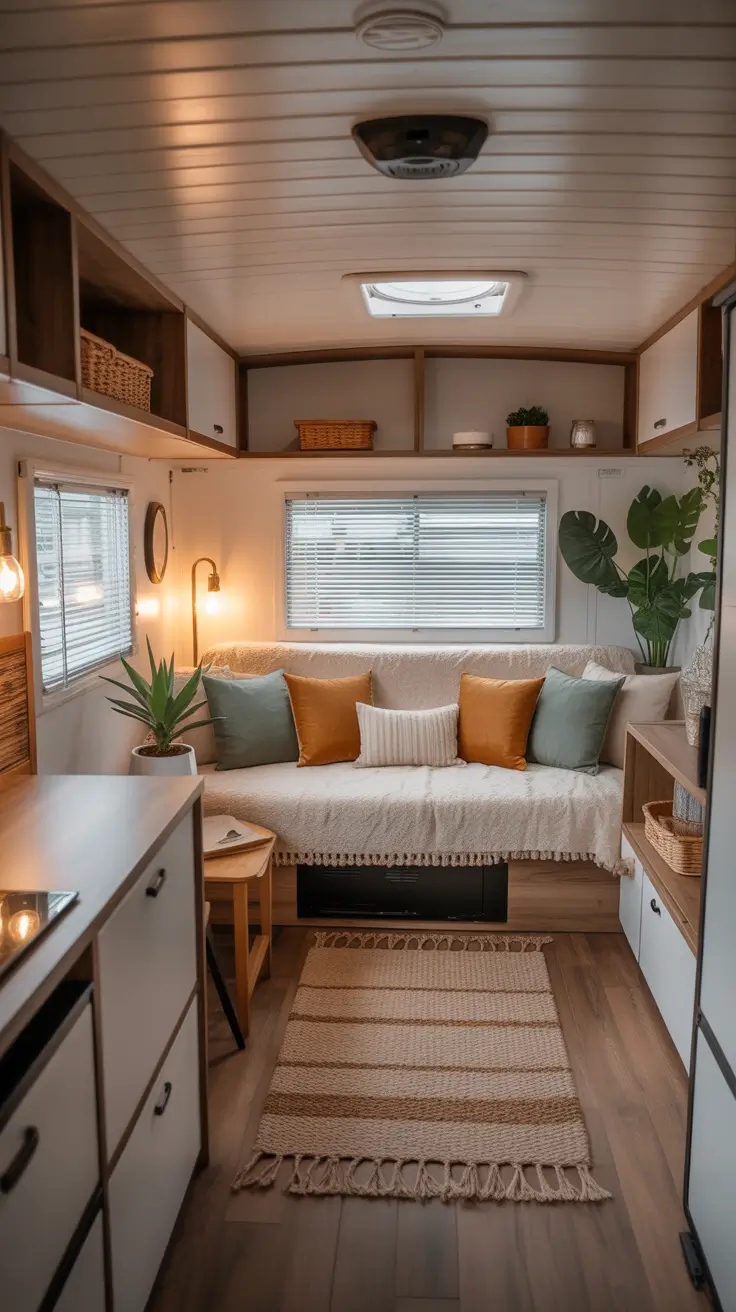 Living Room Makeover Ideas 2026 Trailer Living Room Transformation