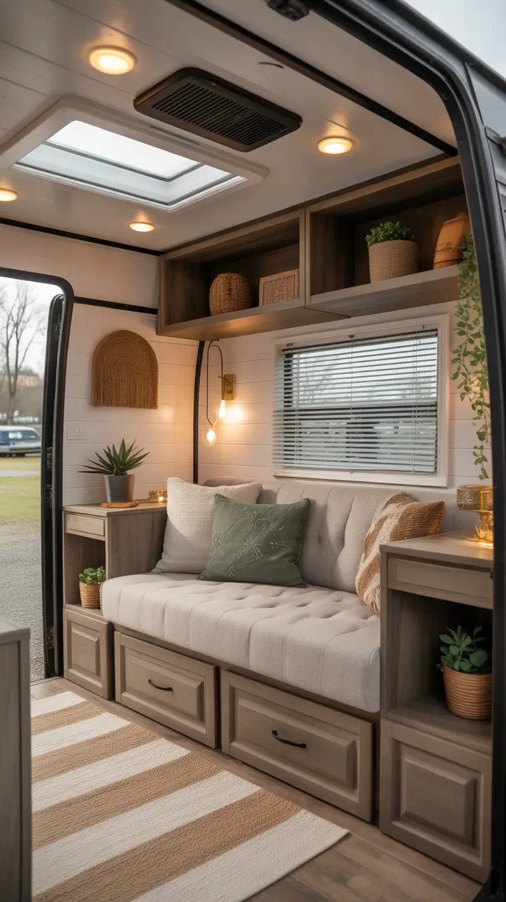 Living Room Makeover Ideas 2026 Trailer Living Room Transformation