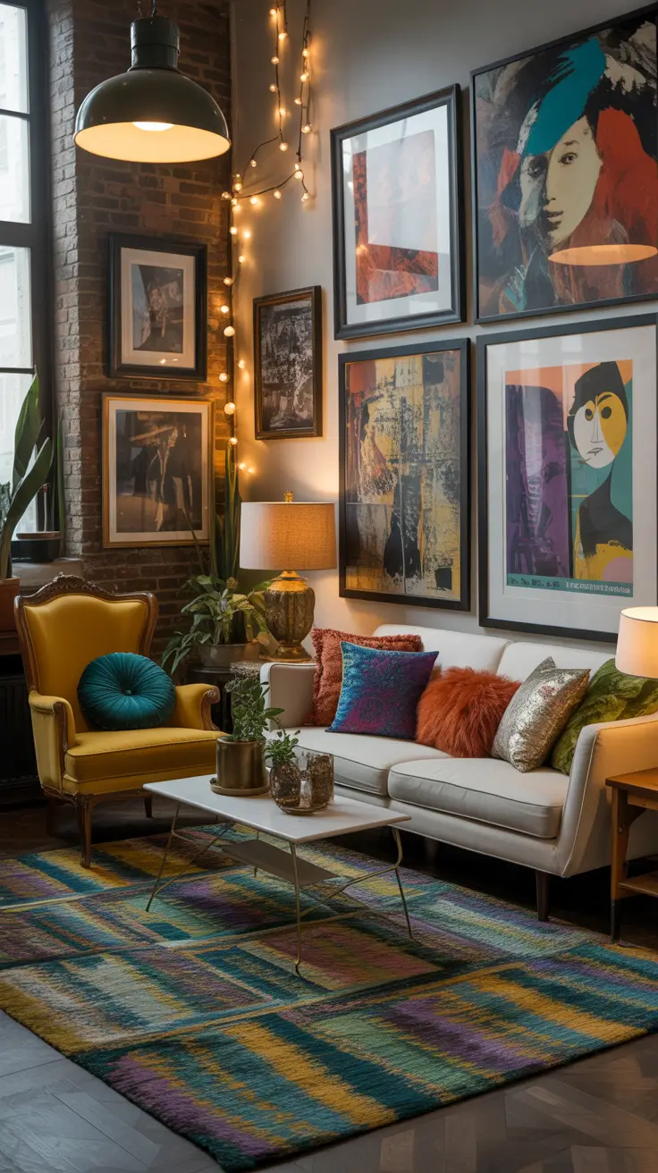 Living Room Makeover Ideas 2026 Eclectic Living Room Redesign