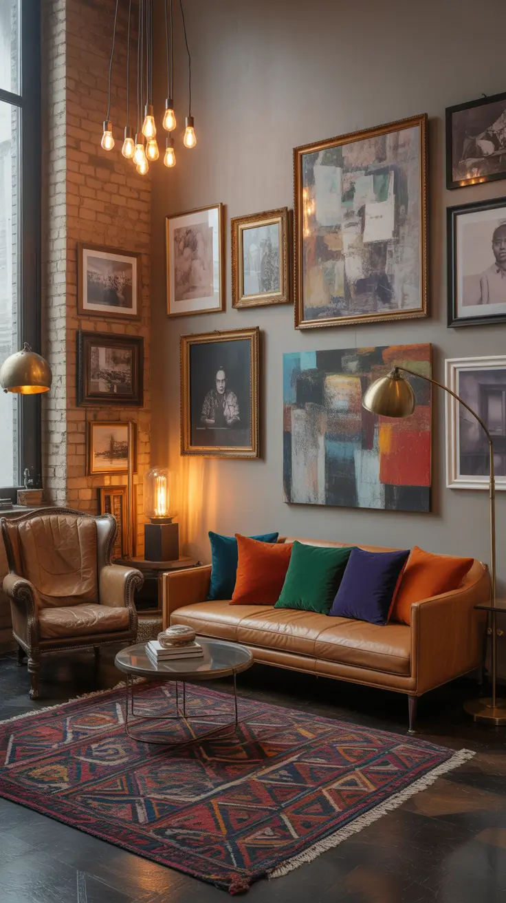 Living Room Makeover Ideas 2026 Eclectic Living Room Redesign