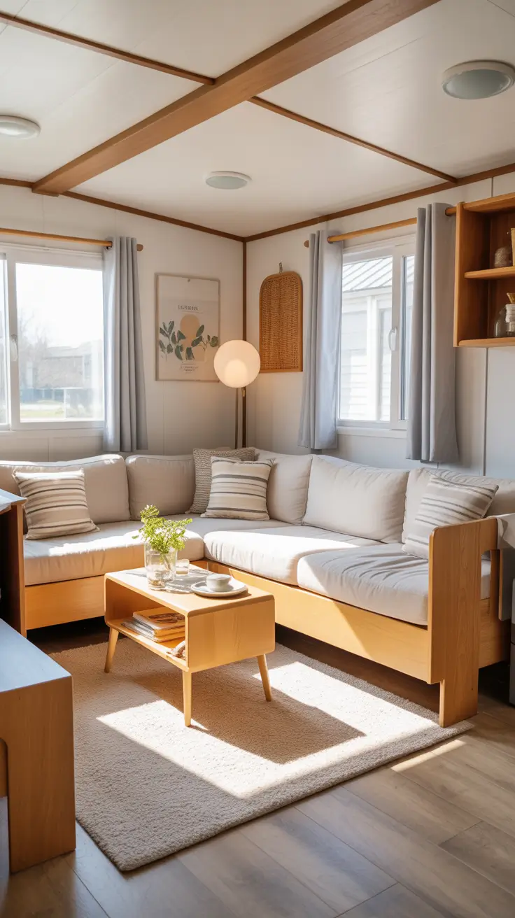 Living Room Makeover Ideas 2026 Single Wide Home Living Room Ideas