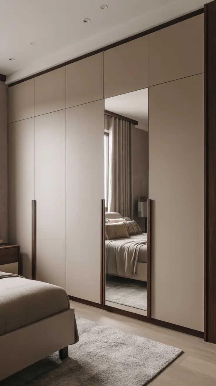 Wardrobe Laminate Design For Sleek Storage