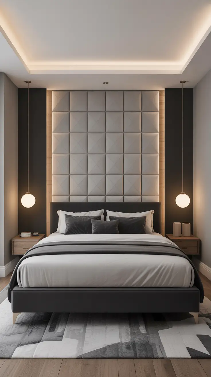 Decor Bed Back Wall Design Ideas With Personality