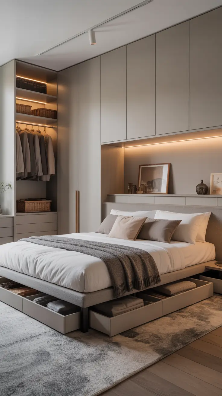 Decor Smart Storage Solutions For Compact Bedrooms