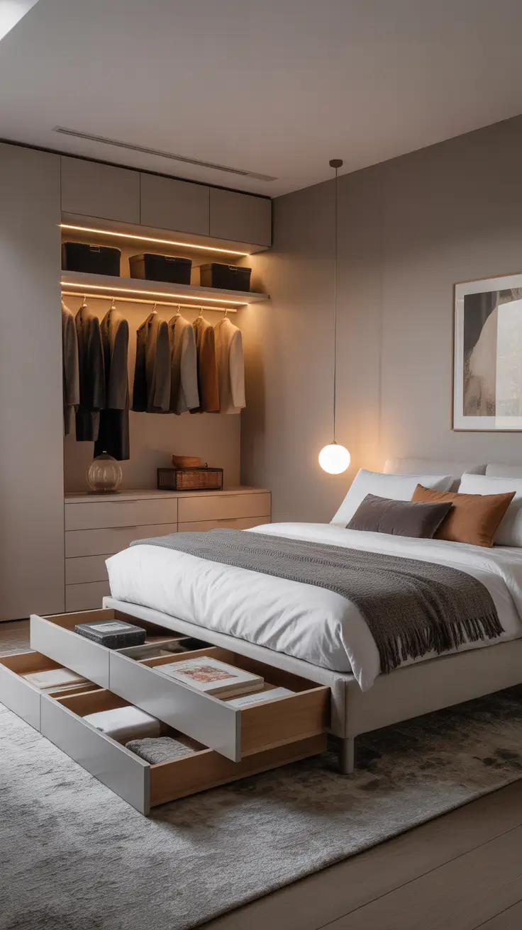 Decor Smart Storage Solutions For Compact Bedrooms