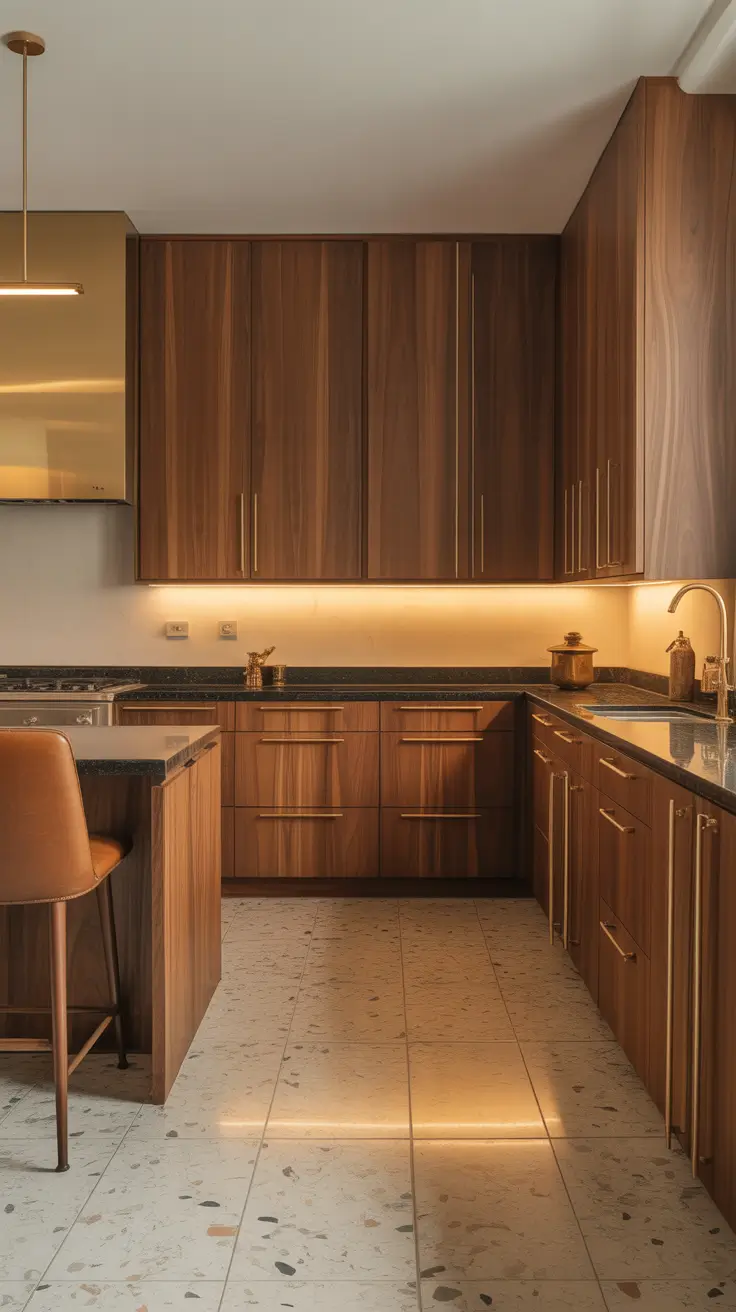 Modern Kitchen Ideas 2026 Mid-Century Sophistication